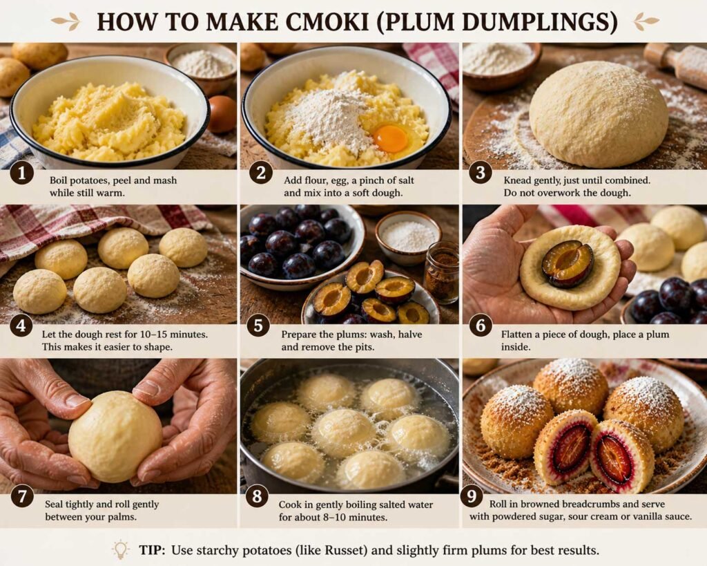 Slovenian cmoki how to make cmoki
