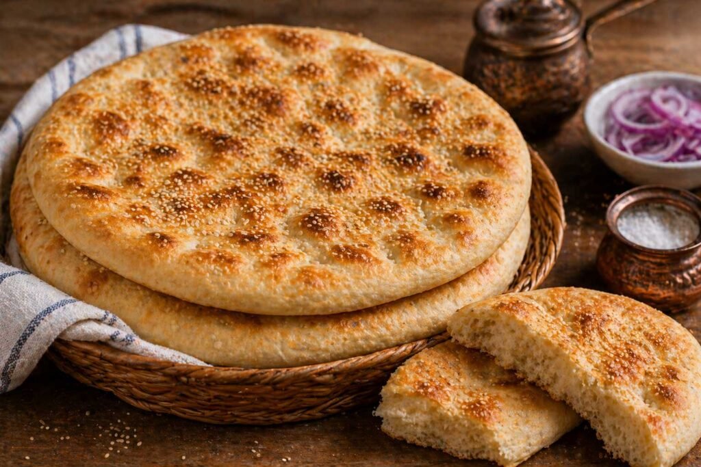 balkan food bread Somun
