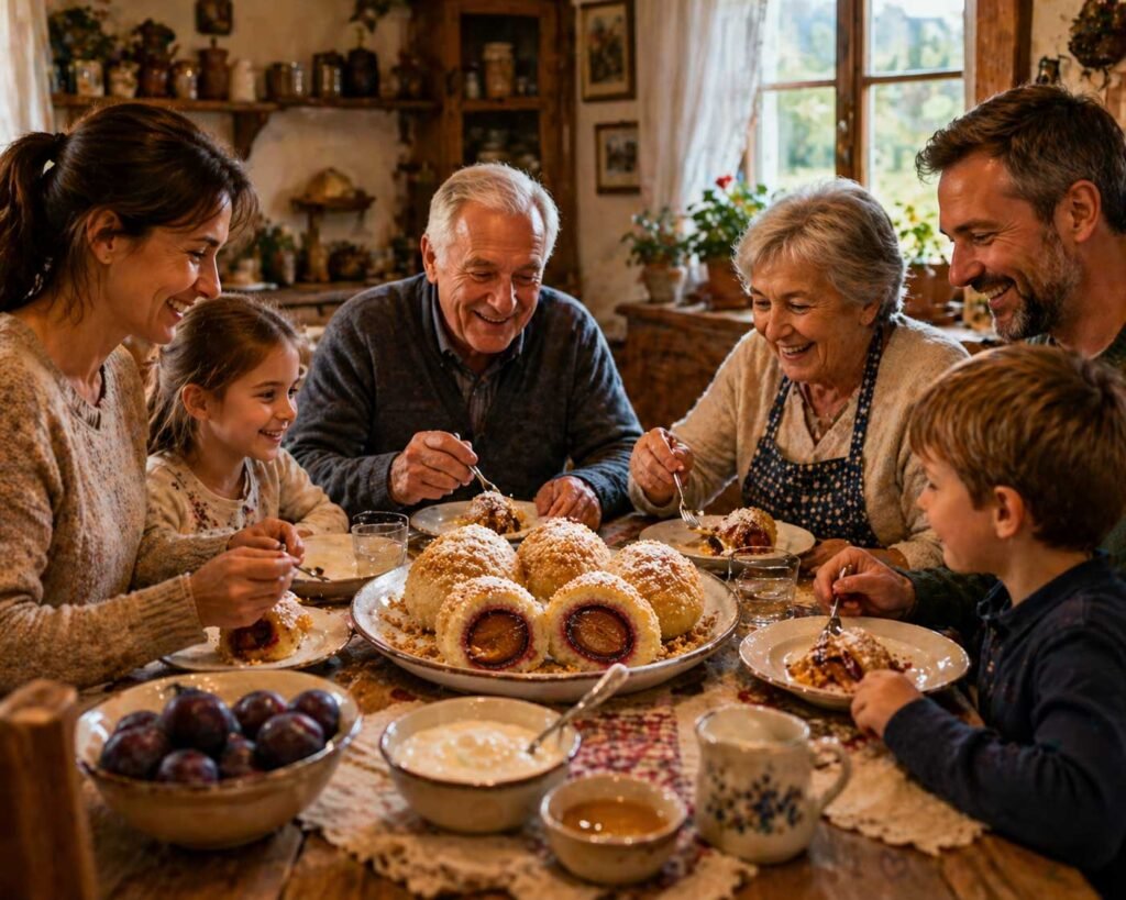 potato dumplings with plums slovenian recipe