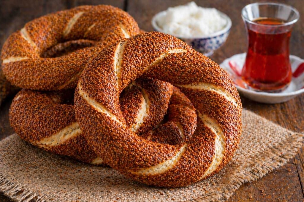 traditional balkan bread Simit recipe